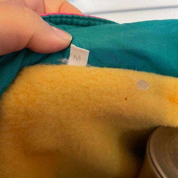 VINTAGE | multicolor ski jacket M - Picture 8 of 9